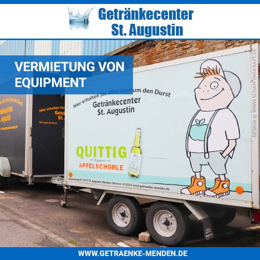 Vermietung von Equipment